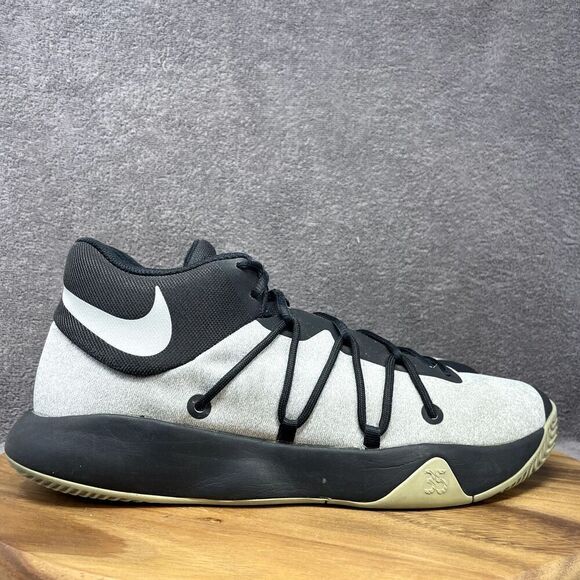 Nike Zoom KD Kevin Durant Trey 5 Basketball Shoes Size 13 Sneakers Black Gray 35 - Picture 1 of 9
